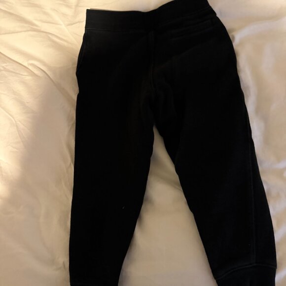 LIMITED EDITION SIZE 6 POLO RALPH LAUREN BLACK DESIGNER SWEATPANTS - Picture 3 of 4